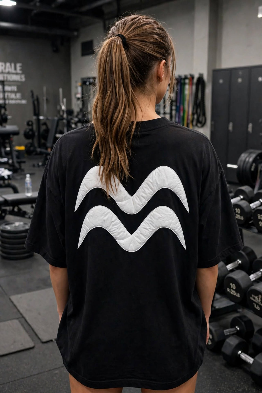 Women oversized t shirt | Desert brown colour