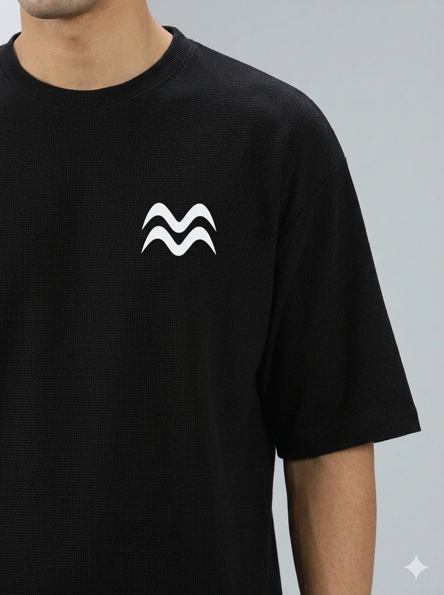 Oversized Black T shirt